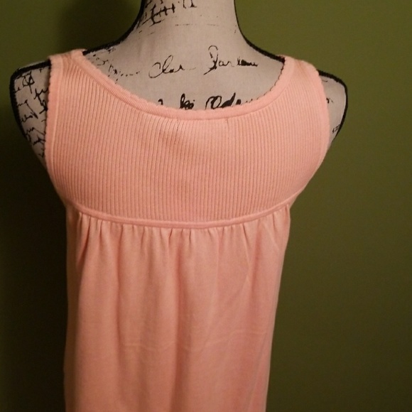 Pale Orangey-Pink Knit Tank *NWT* - Picture 6 of 8